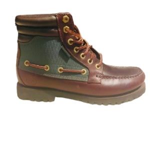 Timberland Two-Toned Leather Lace Up Casual Boot Men’s Size 7.5M